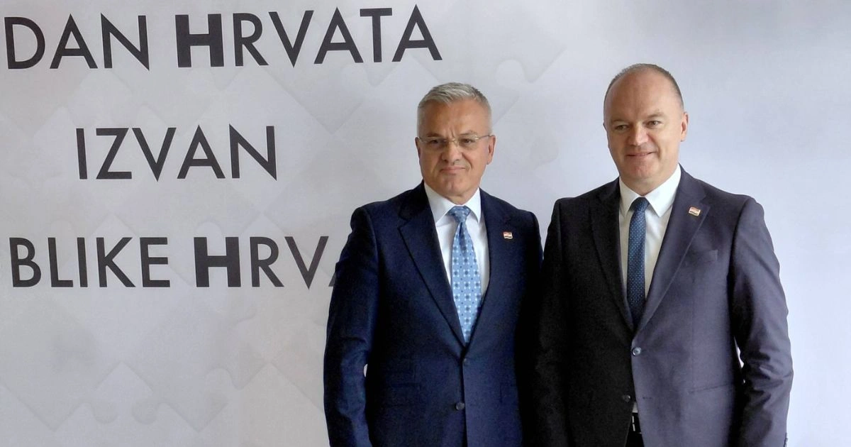 Zvonko Milas i ministar Ivan Šipić na otvorenju Tjedna Hrvata izvan Hrvatske u Zagrebu