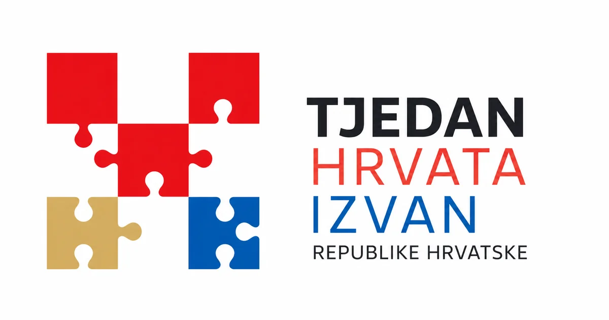 Završen prvi Tjedan Hrvata izvan Republike Hrvatske: zajedništvo koje povezuje domovinu i iseljeništvo Tjedan Hrvata izvan Republike Hrvatske – službeni vizual s motivom povezanih puzzli